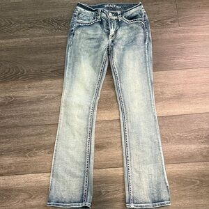 Grace Women's Light Blue Boot Cut Jeans